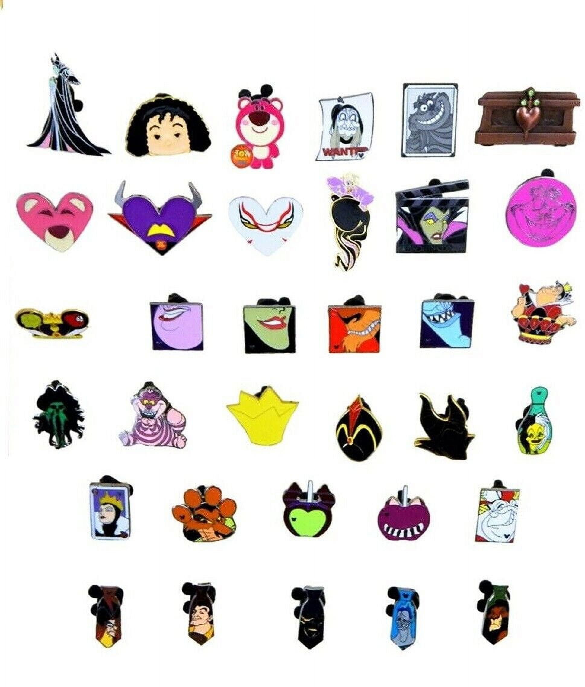 Villains Themed 5 Disney Trading Park Pins Set Randomly Assorted Villains Themed 5 Disney Trading Park Pins Set Randomly Assorted