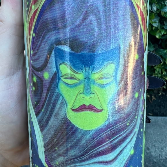 Villains Tumbler| Magic Mirror| Evil Fairy| Octopus Witch| Sublimated Tumbler, 20 oz