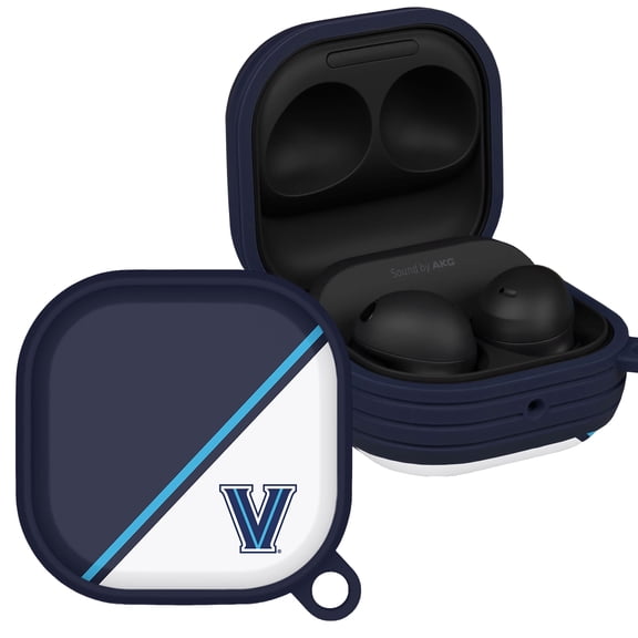 Villanova Wildcats Champion Series HDX Case Cover Compatible with Samsung Galaxy Buds Pro & Buds Live by Affinity Bands