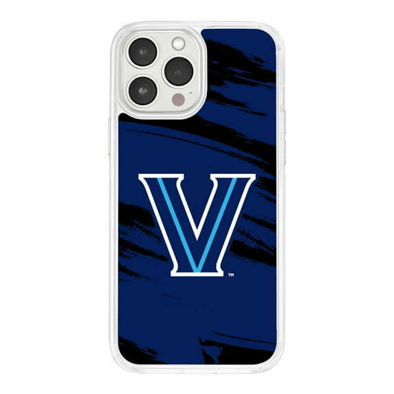 Villanova Wildcats HD Phone Case Compatible with MagSafe Apple iPhone 13 Pro Max (Paint Stripe) by Affinity Bands