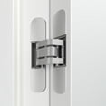 thumbnail image 1 of Villar Home Designs 3D Concealed Invisible 3 Way Adjustable Heavy-Duty Door Hinge Chrome, 1 of 15