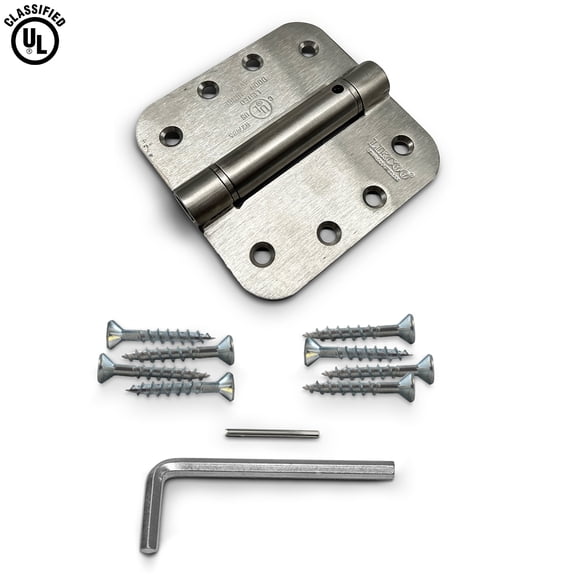 Villar Home Designs Mortised Heavy Duty Door Hinge with Soft Close Chrome