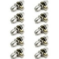 thumbnail image 1 of Villar Home Designs Door Knob Versa Satin Nickel Passage 10 Pack, 1 of 8