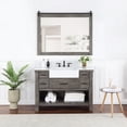 thumbnail image 1 of Villareal 48" Single Bath Vanity in Classical Gray with White Farmhouse Basin, 1 of 12