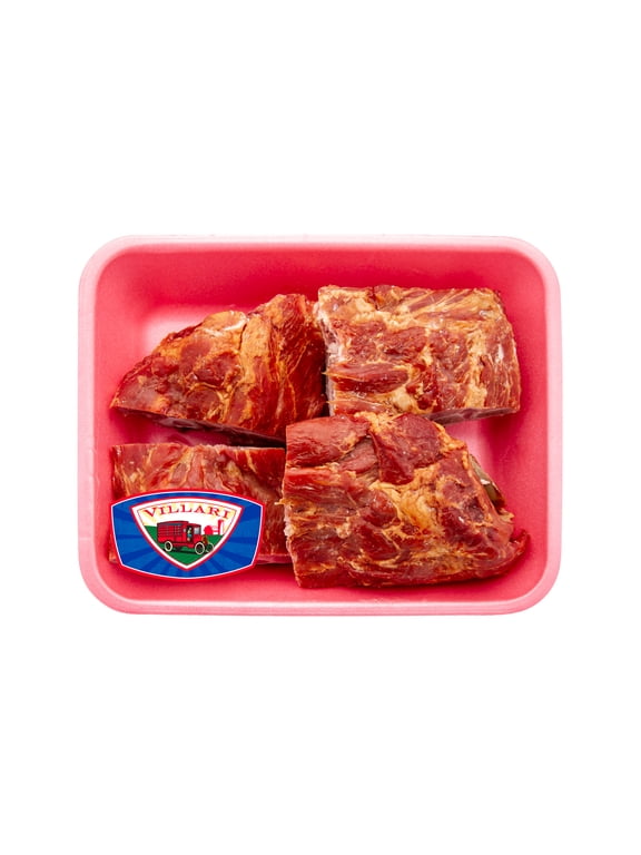 Hickory Smoked Pork Neckbones, Gluten Free, 1.75lb - 2.5lb tray pack