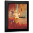 thumbnail image 1 of Villarreal Villarreal, Gabriela 11x14 Black Modern Framed Museum Art Print Titled - Opal Crimson, 1 of 5