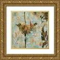 thumbnail image 1 of Villarreal Villarreal, Gabriela 12x12 Gold Ornate Wood Framed with Double Matting Museum Art Print Titled - Aviary Purch, 1 of 4