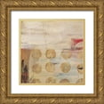 thumbnail image 1 of Villarreal Villarreal, Gabriela 12x12 Gold Ornate Wood Framed with Double Matting Museum Art Print Titled - ORBITA 2, 1 of 4