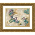 thumbnail image 1 of Villarreal Villarreal, Gabriela 14x12 Gold Ornate Wood Framed with Double Matting Museum Art Print Titled - Free Form 1, 1 of 4