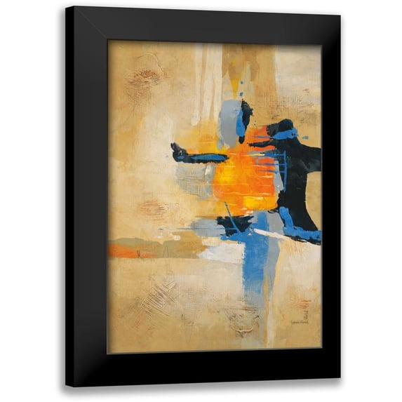 Villarreal Villarreal, Gabriela 18x24 Black Modern Framed Museum Art Print Titled - Focused 2