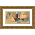 thumbnail image 1 of Villarreal Villarreal, Gabriela 24x14 Gold Ornate Wood Framed with Double Matting Museum Art Print Titled - Epic Story 1, 1 of 4