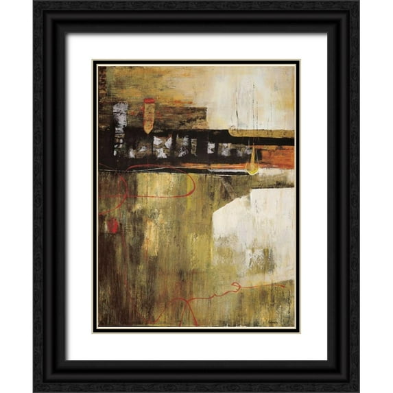 Villarreal Villarreal, Gabriela 25x32 Black Ornate Wood Framed with Double Matting Museum Art Print Titled - Traqsmitir II