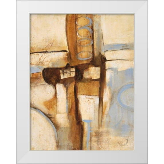 Villarreal Villarreal, Gabriela 25x32 White Modern Wood Framed Museum Art Print Titled - Mid Century 1