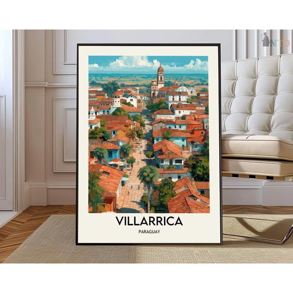 Villarrica Chile Volcano Poster Unframed Paper Print