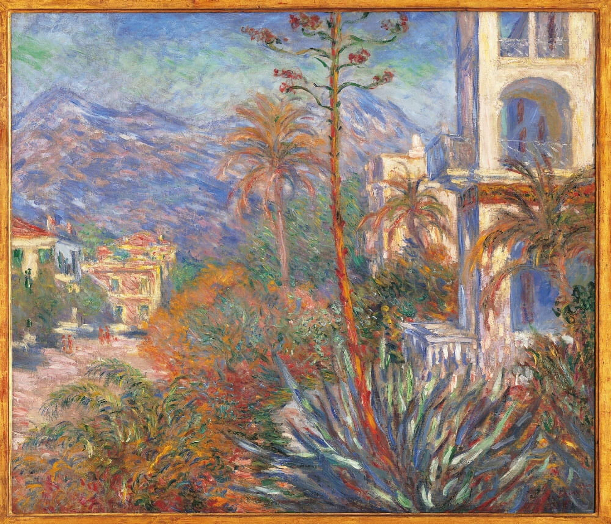 Villas At Bordighera Canvas Art - (24 x 18)