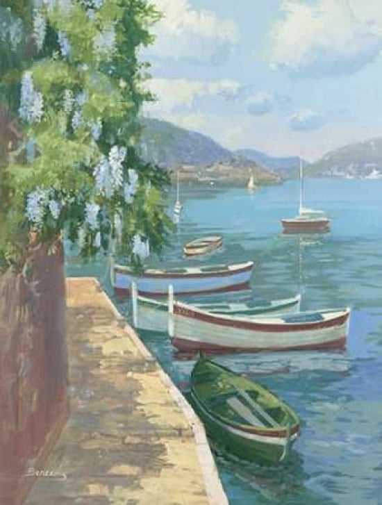 Ville Franche Canvas Art - Benecke (22 x 28)