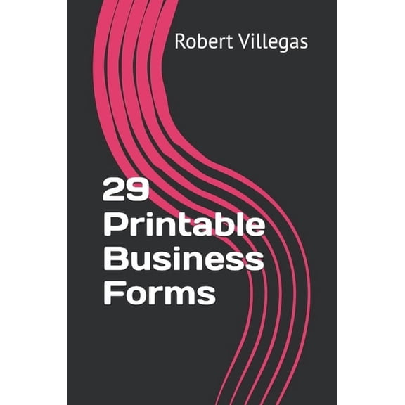 Villegas Business 29 Printable Business Forms, Book 5, (Paperback)