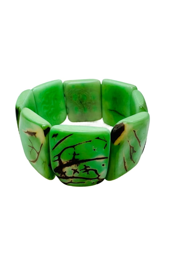 Villela Tagua Nut Necklace | Bracelet for Women | Eco-Friendly Handmade Jewelry | Sustainable Bracelet | Natural Vegetable Ivory Gift