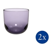 Villeroy & Boch 9.25oz Like Water Glasses Set of 2 | Clay