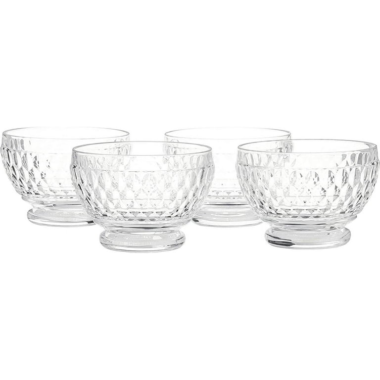 Villeroy & Boch Boston Glass Bowl Set of 4, Clear Clear Bowl