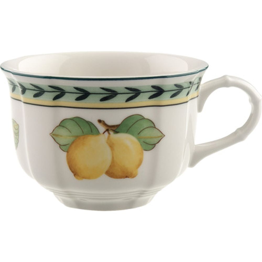 Summer Orchard-Inspired 6.75 oz Ceramic Tea Cup