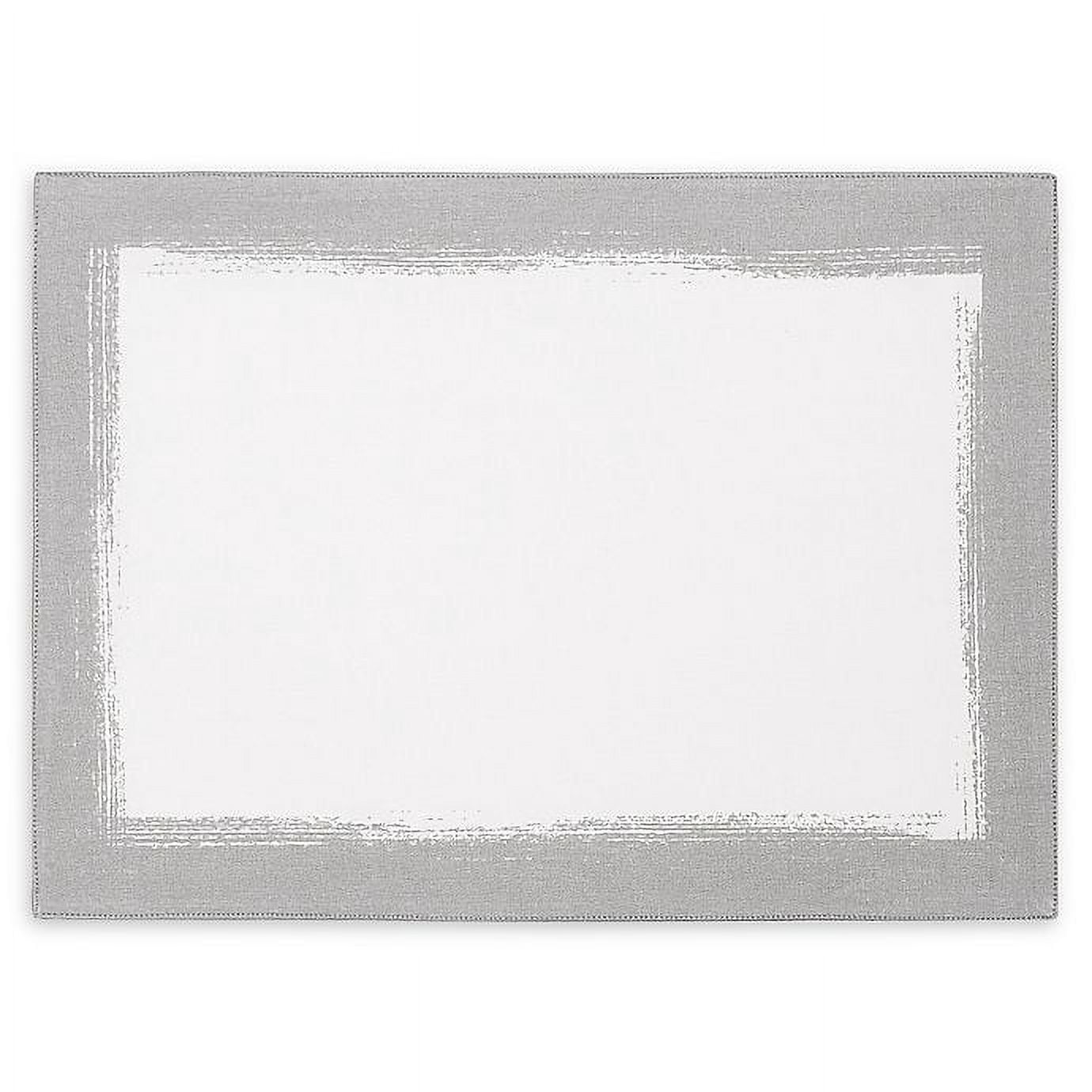 Villeroy & Boch Metallic Brushstroke Placemats in White (Set of 4