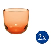 Villeroy & Boch Set of 2 Like Glasses, Yellow