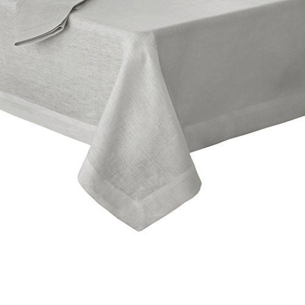 Villeroy and Boch La Classica Luxury Linen Fabric Tablecloth, 70" x 126