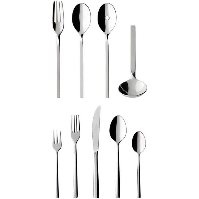 Villeroy and Boch New Wave Flatware 64 Pc. Service for 12 by Villeroy