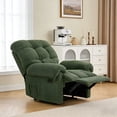 thumbnail image 1 of Villeston Recliner Chair for Living Room Manual Reclining Chair Single Sofa for Bedroom,Green, 1 of 7