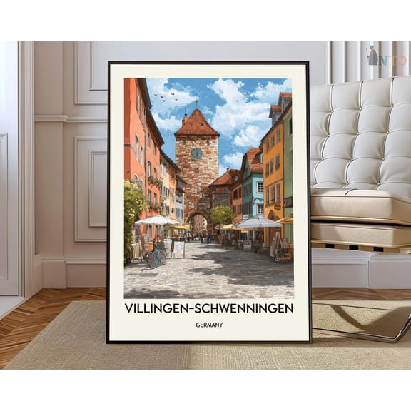 Villingen Schwenningen Germany Poster Unframed Paper Print