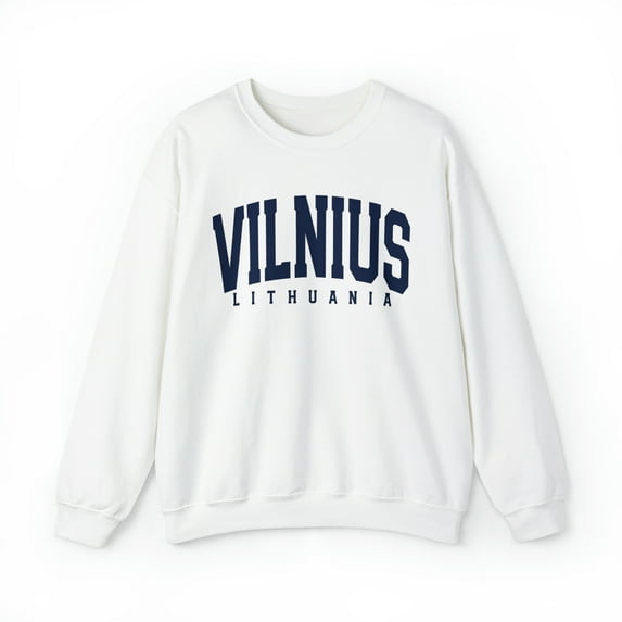 Vilnius Lithuania Sweatshirt, Gifts, Crewneck