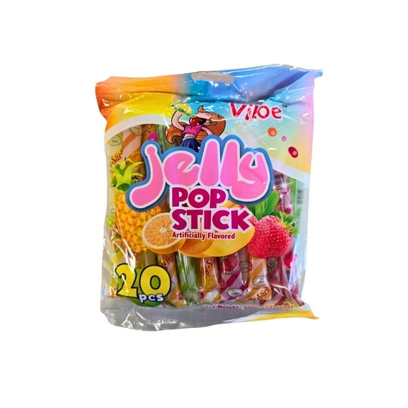 Viloe Life Candy Jelly Pop 20 Pieces 14.01 oz (Pack of 24)