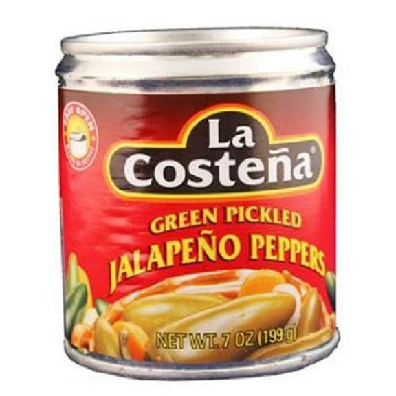 Vilore Foods Co La Costena Green Pickled Jalapeno Peppers, 7 oz 1 unit