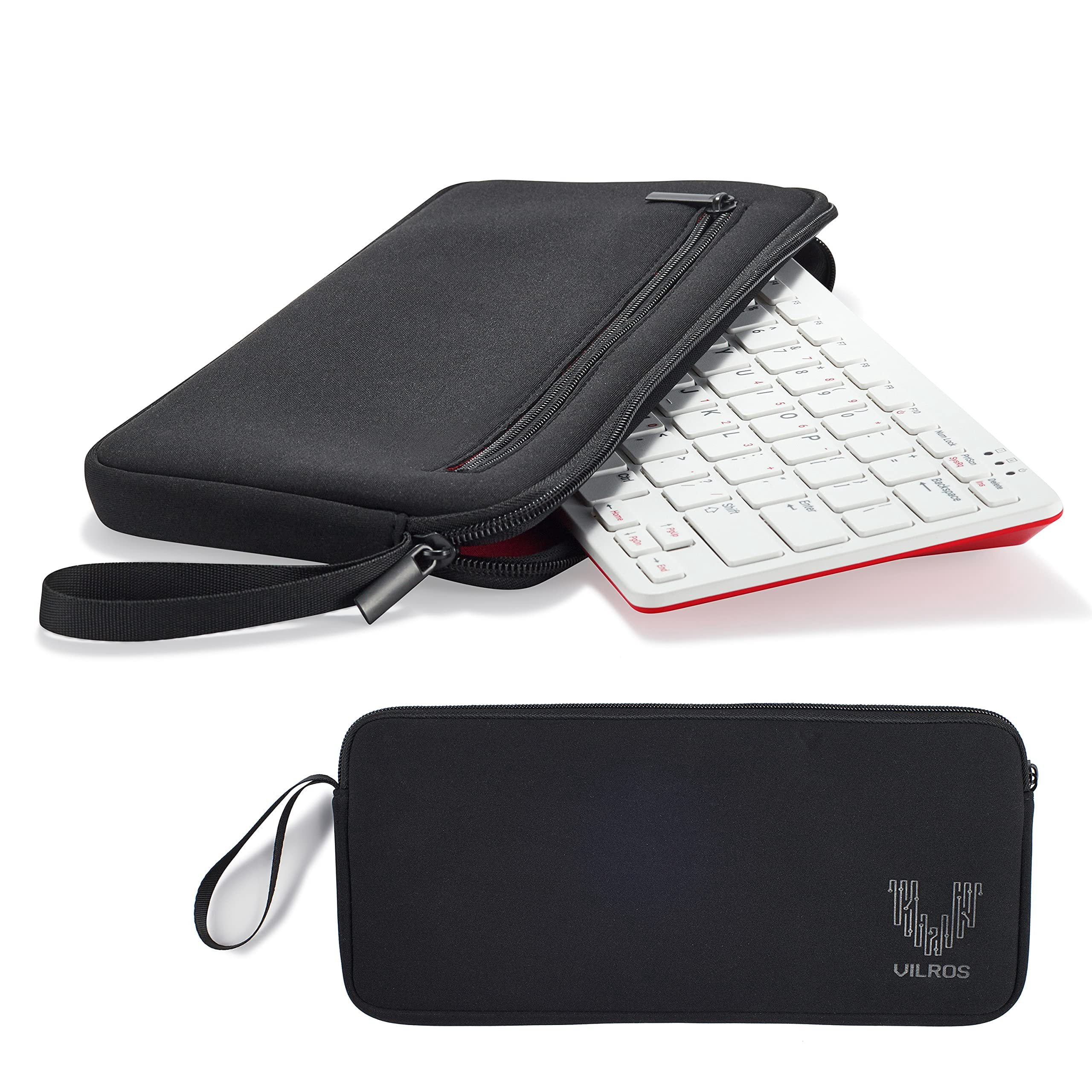 Vilros Neoprene Case/Sleeve for Raspberry Pi 400 with Accessory Storage ...
