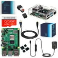 thumbnail image 1 of Vilros Raspberry Pi 4 - 4GB Complete Kit with Clear Transparent Fan Cooled Case, 1 of 8
