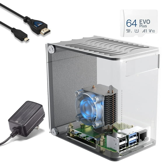 Vilros Raspberry Pi 4 Desktop PC- A Fully Assembled & Ready to Use Raspberry Pi Computer 2GB