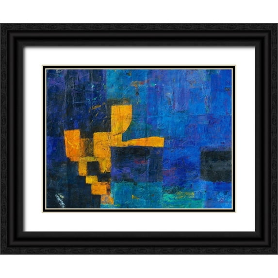 Vilsboll, Anne 32x25 Black Ornate Wood Framed with Double Matting Museum Art Print Titled - Link Resting
