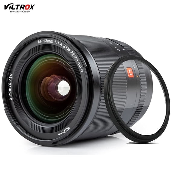 Viltrox 13mm F1.4 Ultra-Wide Angle Autofocus DSLR Lens with Cover Hood ...