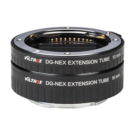 Viltrox DG-NEX Automatic Extension Tube Set for Sony E Mount Lens & NEX Mirrorless Cameras