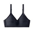 thumbnail image 1 of Viluyesy Bra for Womens, Lace Breathable Comfort Fit Adjustable Strap Everyday Supportive Bras Black, 1 of 4