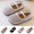thumbnail image 1 of Viluyesy Girls Soft-Soled Summer Sandals Breathable Hollow-Out Flat Sandals for Toddlers & Kids, Spring & Summer Casual Fashion Footwear Pink Size 11, 1 of 5