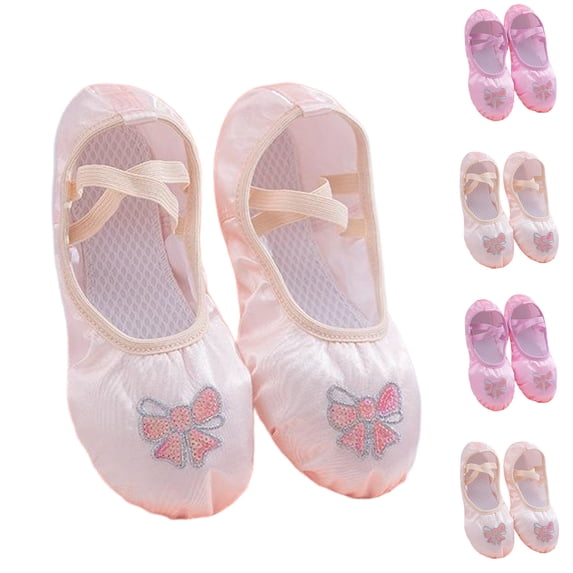 Viluyesy Kid Girls Shoes Flat Bottom Casual Fashion Enclose Toe Casual Footwear for Girls Pink Size 27