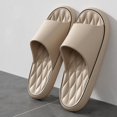 thumbnail image 1 of Viluyesy Mens Shower Bathroom Slippers, Soft Thick Sole Anti-Slip Lightweight Comfort Casual Indoor Outdoor Slide Sandals Khaki, 1 of 6