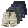 thumbnail image 1 of Viluyesy Mens Swim Trunks, Quick Dry Zipper Pockets Elastic Waist Lightweight Beach Sports Board Shorts (S-2XL), 1 of 3