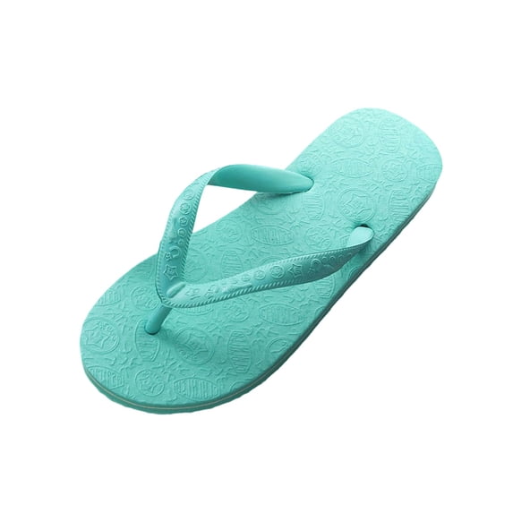 Viluyesy Mens and Womens Flip Flops, Comfortable Non-Slip Clip Toe Indoor Outdoor Casual Beach Slippers Green