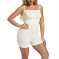 thumbnail image 1 of Viluyesy Shapewear for Womens, Comfortable Seamless Tight Fit Tummy Control Yogo Trainer Boys Short Bodysuit White S, 1 of 5