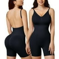 thumbnail image 1 of Viluyesy Shapewear for Womens, Tummy Control Seamless Shaper Bra Slim Fit Butt Lifter High Support Bodysuit Black L, 1 of 3