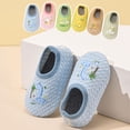 thumbnail image 1 of Viluyesy Shoes for Kid Girls Non-Slip Enclose Toe Soild Color Girls Casual Footwear Green Size XS, 1 of 5