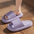 thumbnail image 1 of Viluyesy Slide Sandals for Womens, Quick Drying Breathable Thick Sole Non-Slip Casual Shower Beach Slippers Purple, 1 of 4